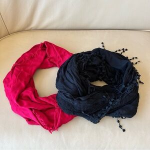 BUNDLE of 2 Infinity Scarves